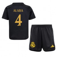Real Madrid David Alaba #4 Replika babykläder Tredjeställ Barn 2023-24 Kortärmad (+ korta byxor)